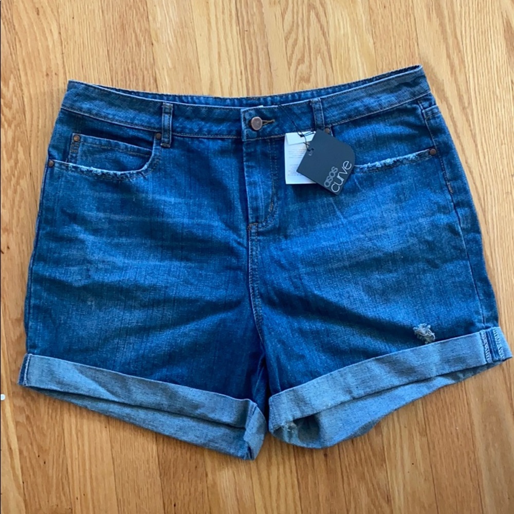 High waisted Denim Shorts